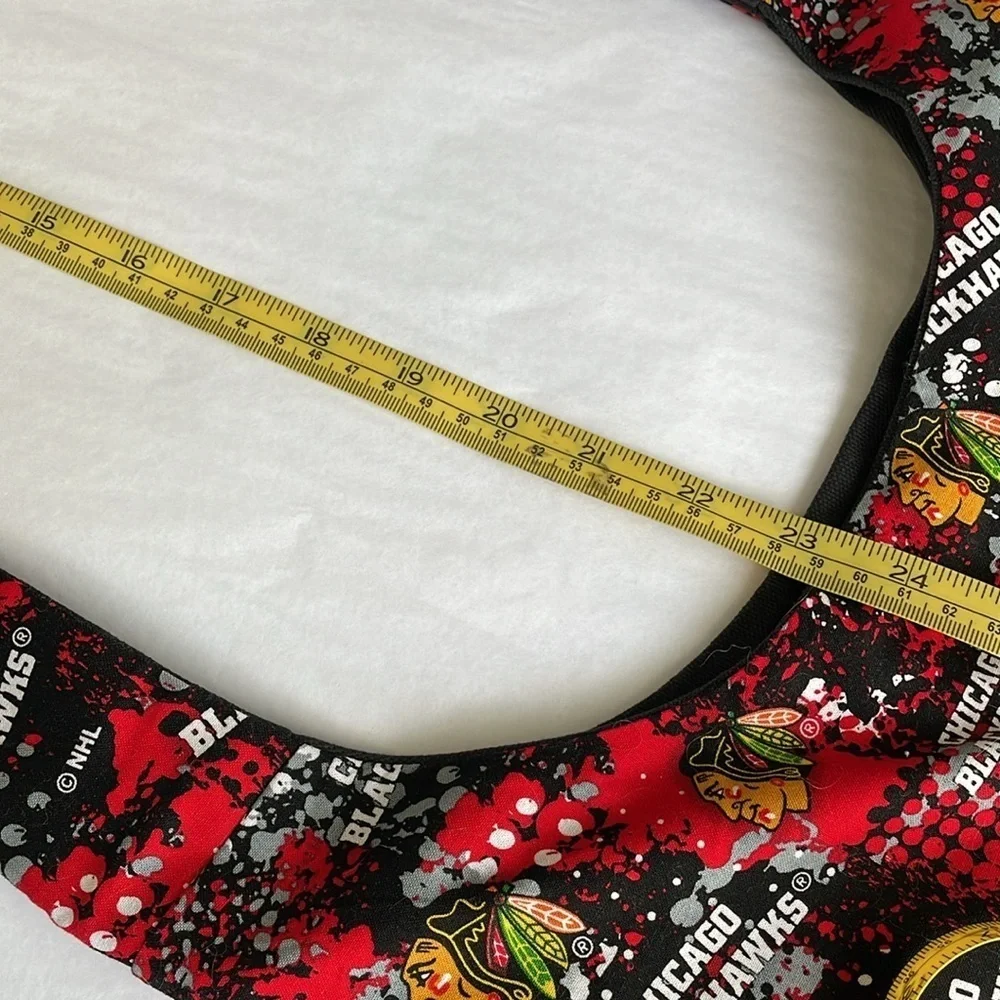 Handcrafted Chicago Blackhawks Purse